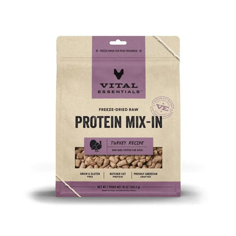 Vital Essentials® Freeze-Dried Raw Turkey Protein Boost Meal Topper For Dogs