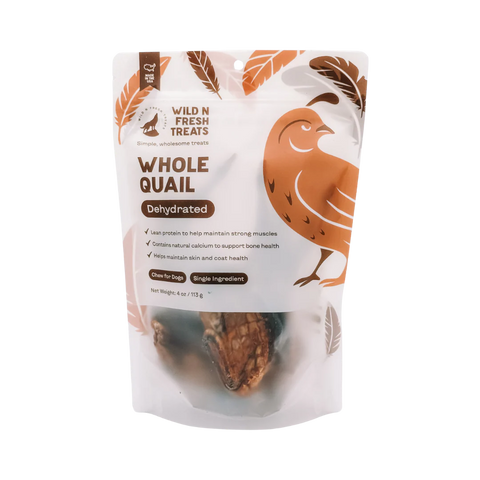 Wild n Fresh Dehydrated Whole Quails