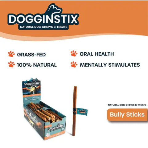 Dogginstix - 12" Standard Bully Sticks