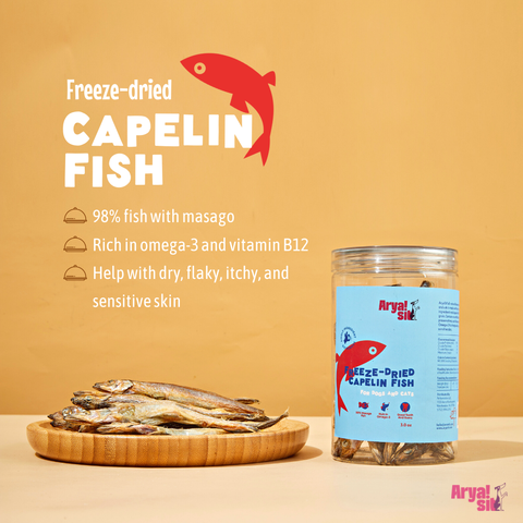 Arya Sit! - Freeze-Dried Capelin