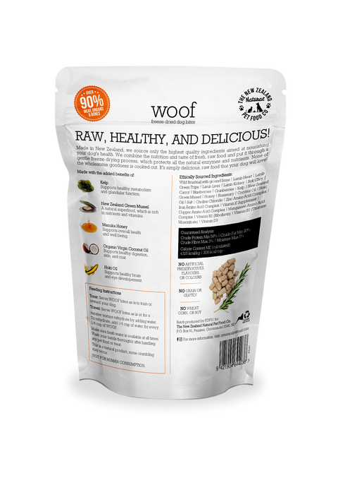 Woof Freeze Dried Food