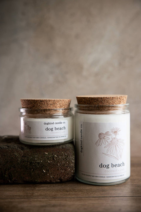Dogkind Candle Co - Dog beach - coconut + lime