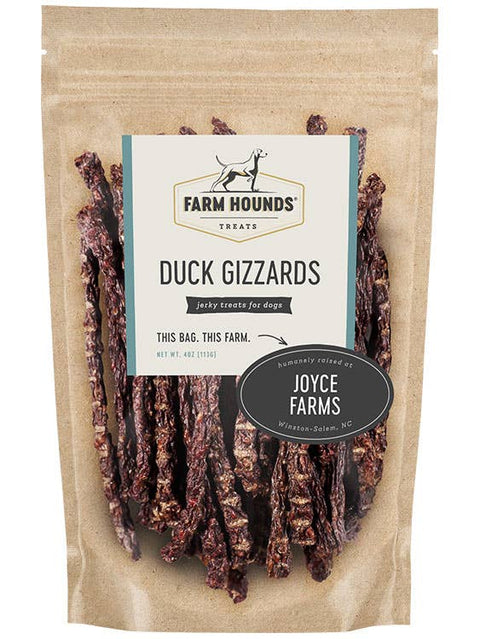 Farm Hounds - Duck Gizzard Treats - All-Natural - 4oz
