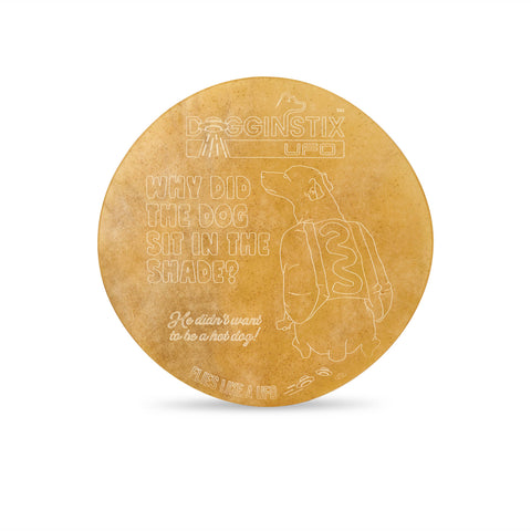 Dogginstix - Beef Collagen UFO - Frisbee Disc