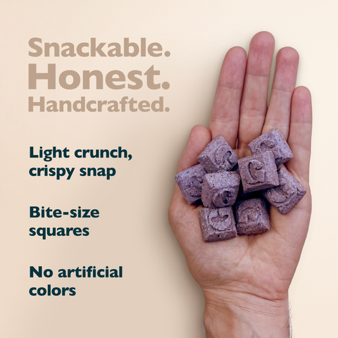 Glacier's Goodies - Goat Milk Dog Treats – Strawberry & Blueberry (7oz) 6pack