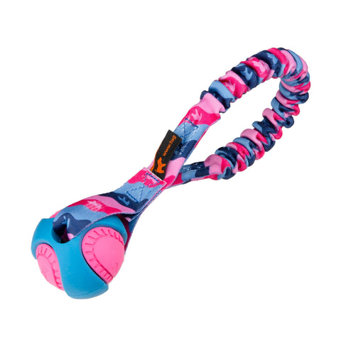 Tug-E-Nuff - Pocket PowerBall Bungee Tug | Fetch Dog Toys | Tug-E-Nuff