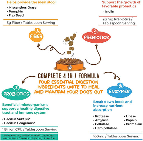 LickiMat / Klearwater Distribution - BERNIE'S PERFECT POOP Digestion & General Health Supplement