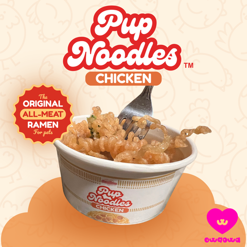 Owa Owa - Pup Noodles Chicken- VIRAL cup noodles for dogs & cats