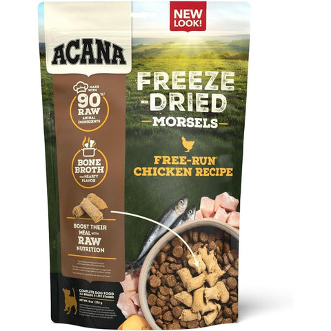 ACANA Free-Run Chicken Morsels Freeze-Dried Dog Food & Topper 8 oz