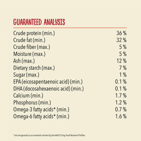ACANA Ranch-Raised Beef Patties Freeze-Dried Dog Food & Topper 14 oz