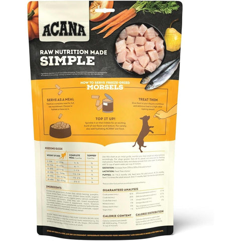 ACANA Free-Run Chicken Morsels Freeze-Dried Dog Food & Topper 8 oz
