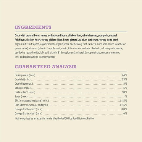 ACANA Free-Run Duck Patties Freeze-Dried Dog Food & Topper 14 oz