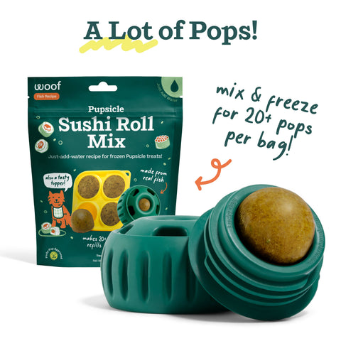 Woof - Pupsicle Treat Mix - Sushi Roll