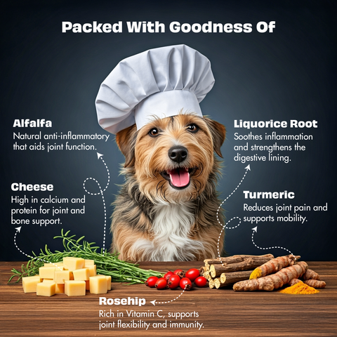 Pawfect Pet Foods Pvt Ltd - USA - Pawfect Nature's Munch Freeze-Dried Joint Care Cheese treats for Dogs| 100% Natural| High Protein, Low Fat| 8 Calories per Treat| Grain-Free| Healthy Training Treat (75g/2.65oz)
