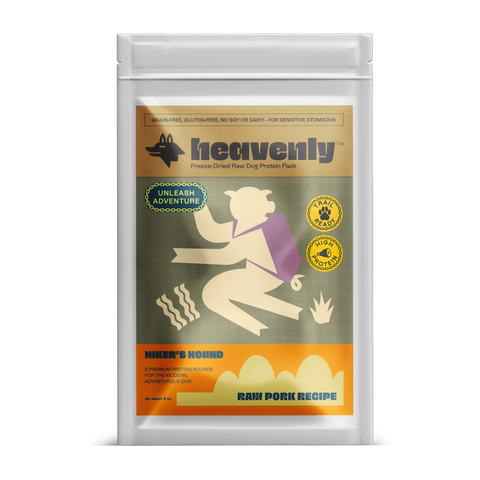 Heavenly Pet Food - Heavenly Hiker's Hound - Raw Pork Recovery Bar for Dogs