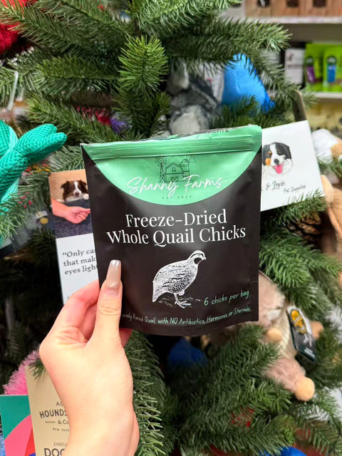Shanny Farms Freeze-Dried Whole Quail Chicks for Pets