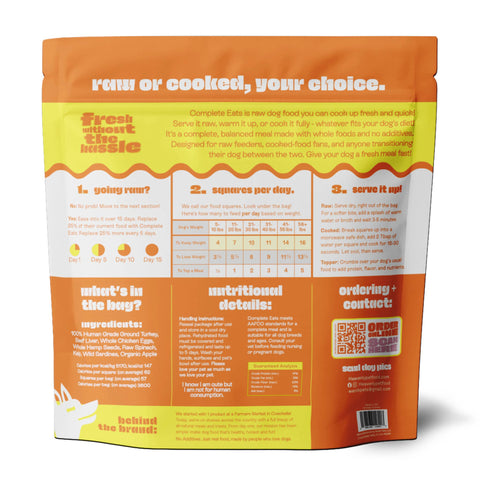 Heavenly Pet Food - Heavenly Complete Eats - Top Turkey Meal Dog Food