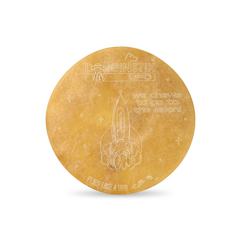 Dogginstix - Beef Collagen UFO - Frisbee Disc