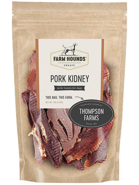 Farm Hounds - Pork Kidney Treats - All-Natural - 4oz