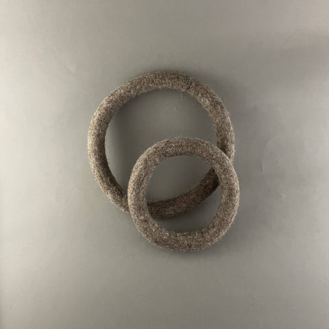 Pawsome Pet Toys - Handmade Wool Ring for Dogs, soft and durable fun pet toy