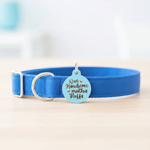 Bad Tags - Enamel Dog ID Tag with Personalized QR Code - Mama's Boy