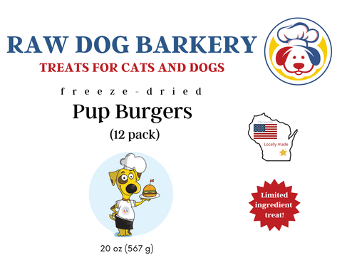 Raw Dog Barkery - Raw Dog Barkery Pup Burgers