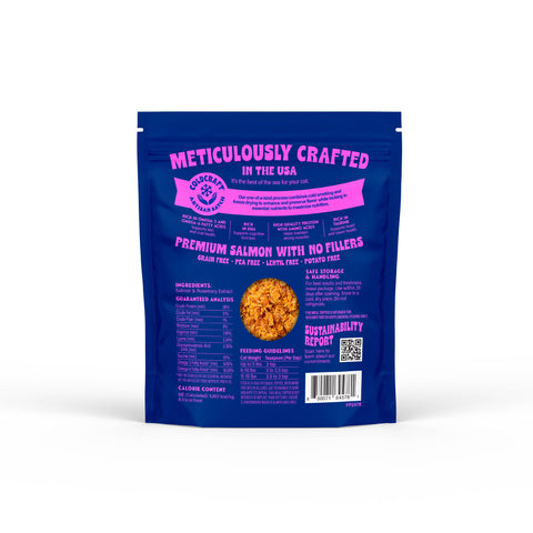 Finfare Pet Foods - Freeze-Dried Salmon Sprinkles (Topper) for Cats, 1.3oz