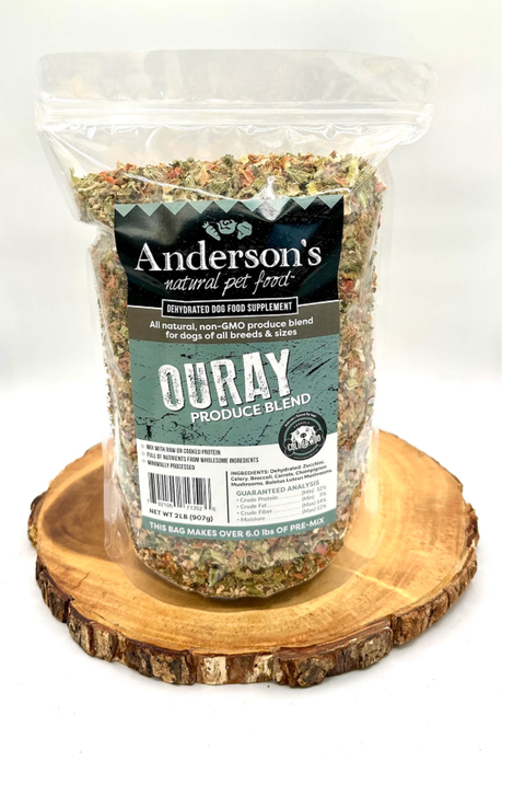 Anderson's Natural Pet - Produce Base Mix/Topper - Ouray Blend