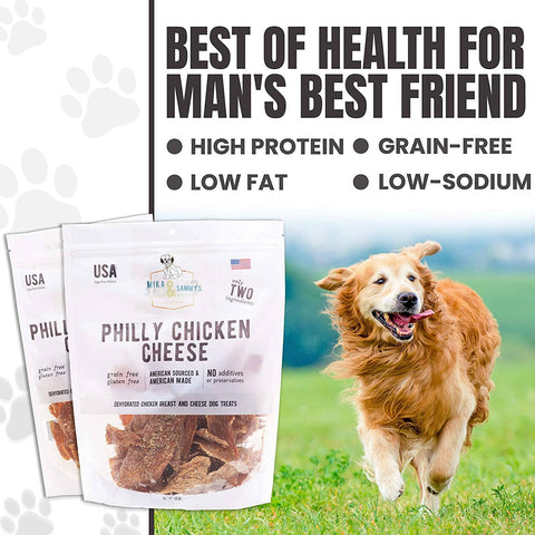 Mika and Sammy's Gourmet Pet Treats - Philly Chicken Cheese