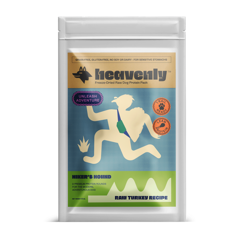 Heavenly Pet Food - Heavenly Hiker's Hound - Raw Turkey Recovery Bar for Dogs