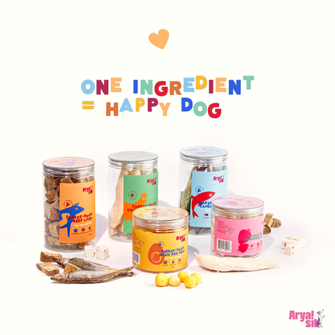 Arya Sit! - Freeze-Dried Fish Trio