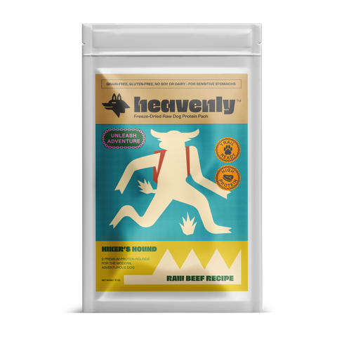 Heavenly Pet Food - Heavenly Hiker's Hound - Raw Beef Recovery Bar for Dogs