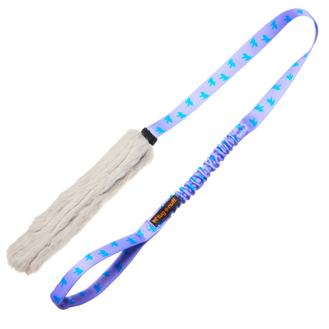 Tug-E-Nuff - Faux Fur Bungee Chaser Tug Toy | #1 Dog Tug Toys | Tug-E-Nuf