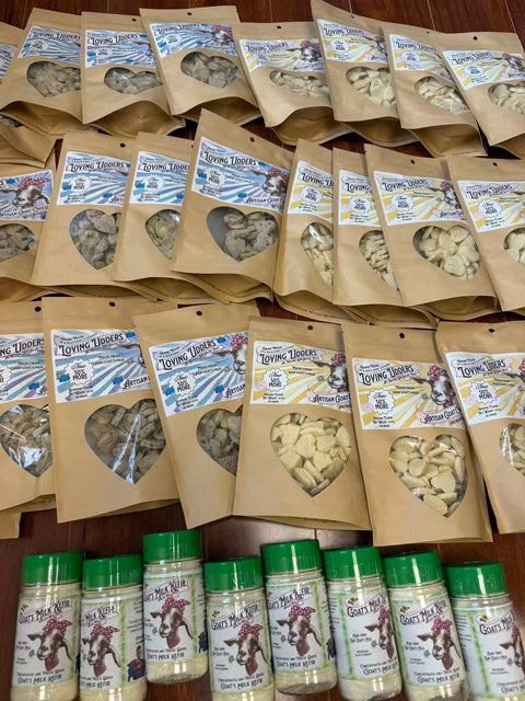 Loving Udders 100% Pure Goat Cheese Dog & Cat Treats