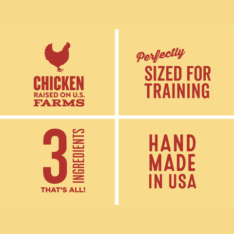 Polkadog - Mini Tube: Chicken Littles, Training Bits - 2oz - Dog Treats