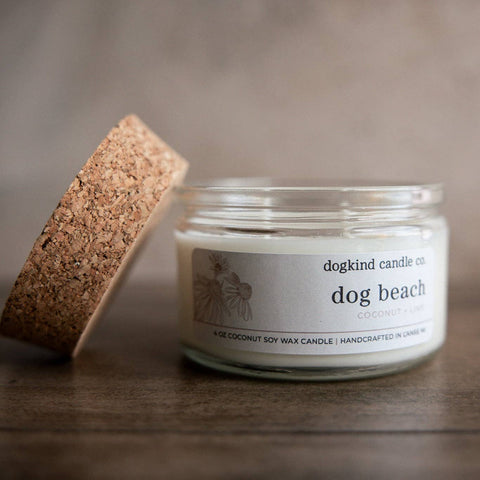 Dogkind Candle Co - Dog beach - coconut + lime