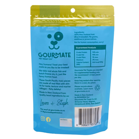 Gourmate Pet Treat Co. - Gourmate Pet Treat Co. South Pacific Hoki | 100% Fish Treat