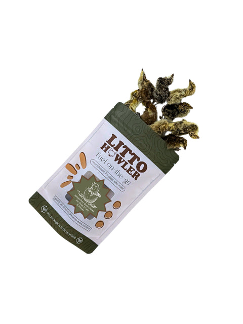 Litto Howler - Whole Prey Quail Chicks | 15 Count