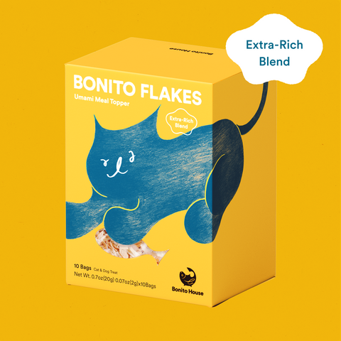 Bonito House - Umami Meal Topper: Bonito Flakes for Cats and Dogs