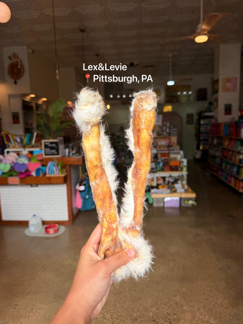 Medium chew - Rabbit skin roll