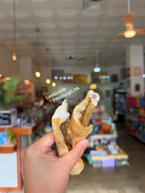 Medium chew - Deer Skin Strips