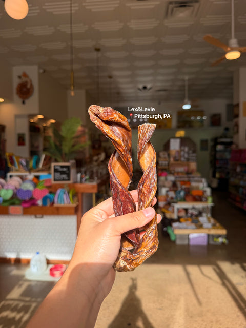 Light chew - Beef Jerky Springs (5-6")