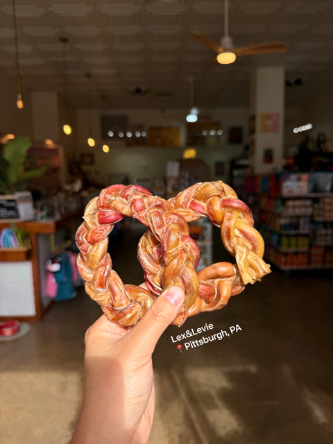 Medium chew  - Bully Braided Crown