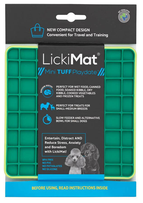 LickiMat / Klearwater Distribution - LickiMat Mini Dog Playdate Tuff