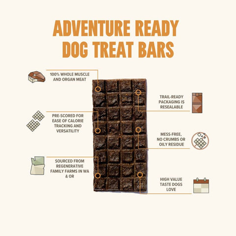 RYŌKEN INSTINCT - Pork Treat & Snack Bar for Active Dogs - Energy & Recovery