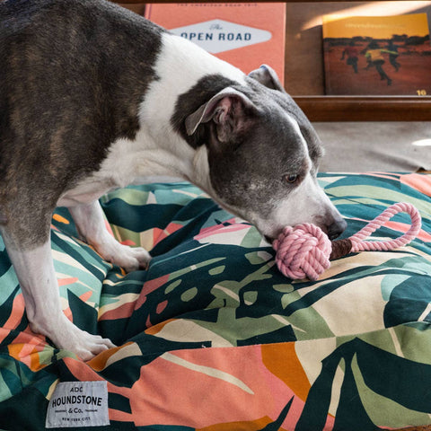 ADC Houndstone & Co. - Houndstone Large Rope Dog Toy - Grey