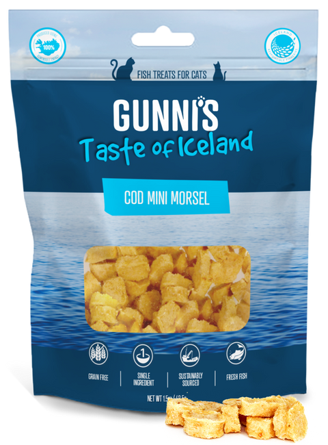 Gunni's Pet - CAT COD MINI MORSELS