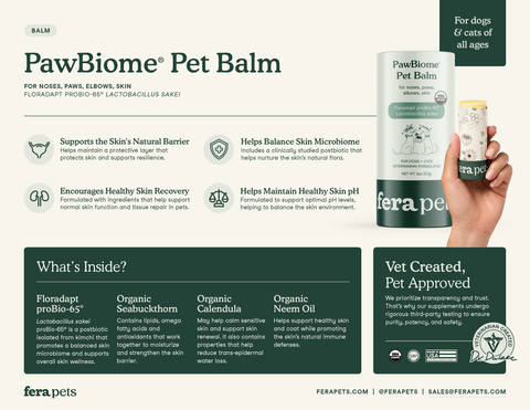 Fera Pets - PawBiome® Pet Balm