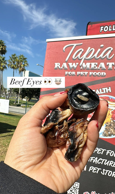 Tapia raw meats for pet food - Beef Eyes 