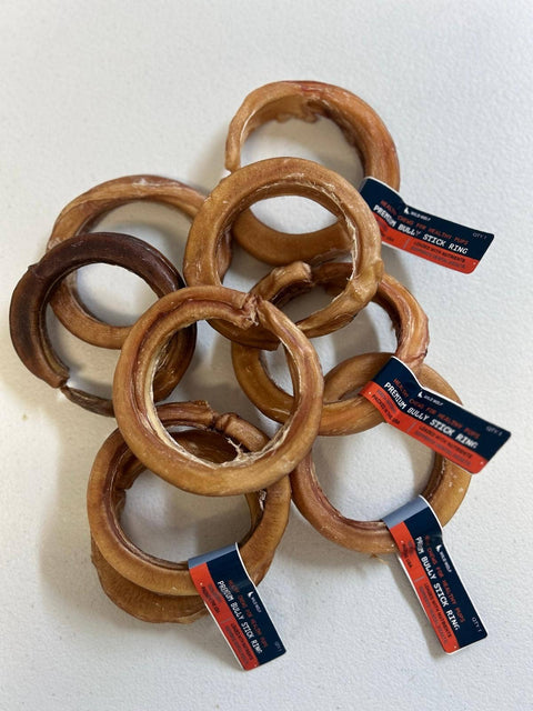 Wild Wolf Bully Sticks - Bully Stick Ring - 100% Natural Dog Chew Treats